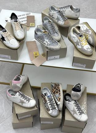 Женские кеды golden goose голден гус3 фото