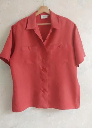 Жіноча шовкова сорочка rinata gibaldi 48р. l, шовк