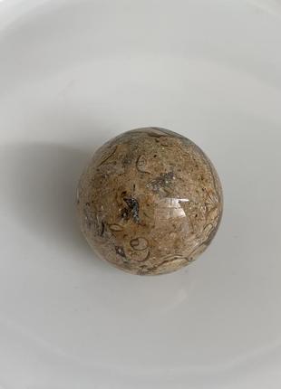 Шар из натурального камня яшма