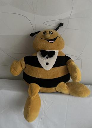 Мʼяка іграшка подушка «бджола»