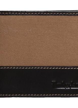 Гаманець timberland canvas and leather passcase wallet d28387/67
