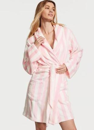 Флісовий халатик victoria's secret плюшевий халат оригінал
