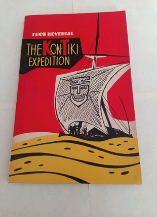 Книга. путешествие кон-тики. kon-tiki expedition. 1964