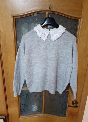 Primark кофта з коміром,р.s-m