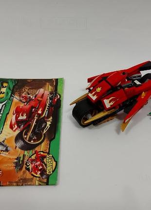 Конструктор лего игровой набор lego kai’s blade cycle  (мотоцикл кая)