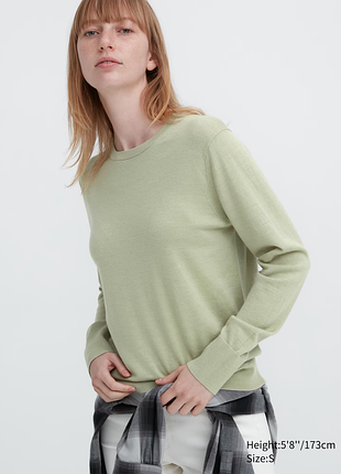 Джемпер из шерсти меринос uniqlo