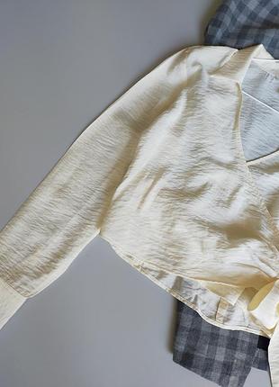 H&m 
блуза на запах 3