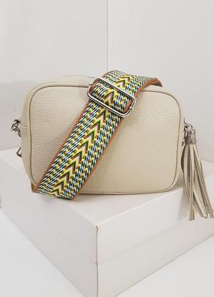 Кожаная итальянская сумка