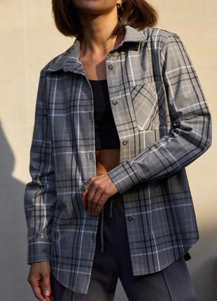 Сорочка в клітинку