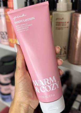 Лосьйон для тіла victoria's secret pink warm & cozy оригінал