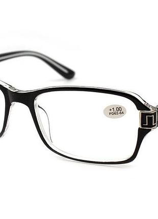 Окуляри nexus 23223-c1 в пластиковій оправі +0,75