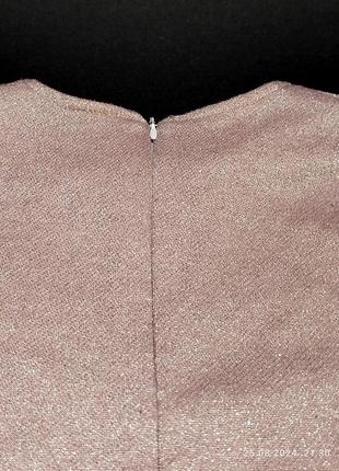 Фрезовое платье 128-134 размер 4630т 3