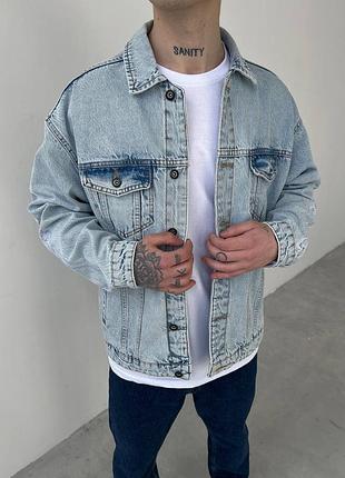 Стильна оверсайз джинсівка🔝