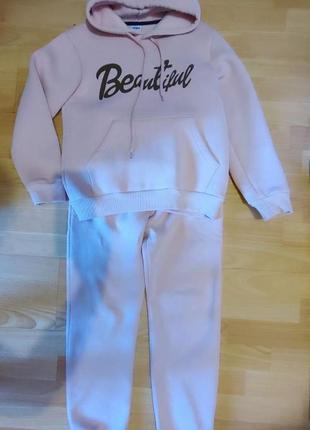 Теплий костюм на дівчинку 11 років