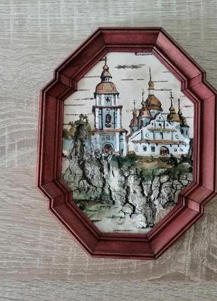 Картина на бересте михайловский собор, автор шпак