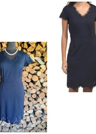 Брендова трикотажна коктейльна сукня us 8 elie tahari usa