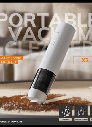 Новый оригинальный пылесос xiaomi miui x2 coldress handheld vacuum cleaner автомобильный