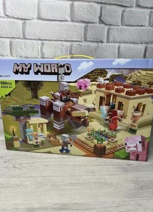 Конструкторi my world 11477 патруль разбойников 580 дет