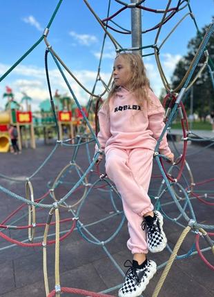 Теплий спортивний костюм на дівчинку
