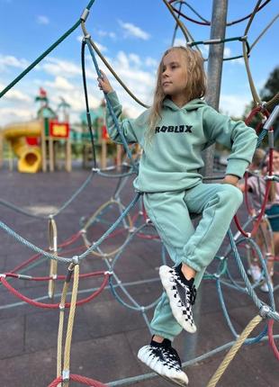 Теплий спортивний костюм на дівчинку