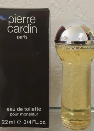 Вінтажні pierre cardin eau de toilette pour monsieur 22 мл