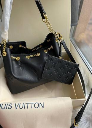 Женская кожаная сумка премиум в стиле "lv"