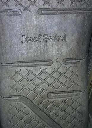Josef seibel (немеченица)-кожаные шлепанцы размер 47 (31,5 см)7 фото