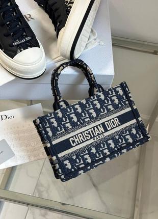 Сумка текстиль в стиле christian dior
