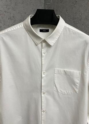Белая рубашка от бренда m&co3 фото