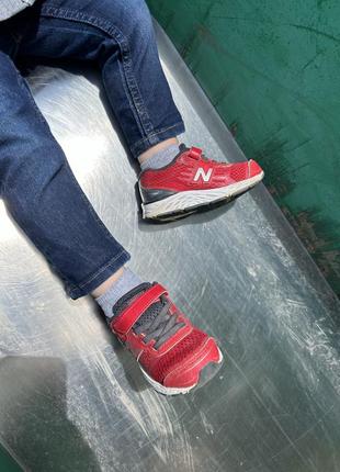 Детские кроссовки new balance 15 см стелька7 фото