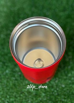 Кружка audi с логотипом и мишкою белого цвета 450 мл