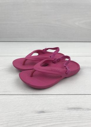 Оригинальные детские шлепанцы crocs c9
