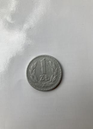 Польская монета 19571 фото