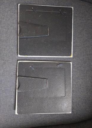 Серый рамки для фото 2 шт / декоративные рамки / рамка для фото2 фото