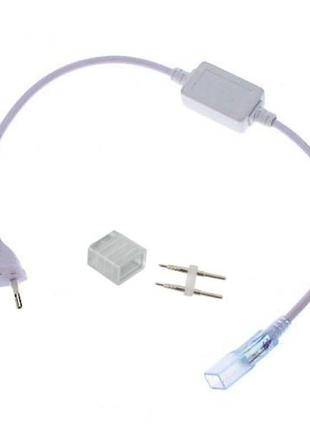 Кабель prolum™ для підключення стрічки сов 220v - 12 мм