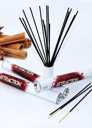 Ароматические палочки с феромонами и ароматом корицы mai cinnamon (20 шт) для дома, офиса, магазина