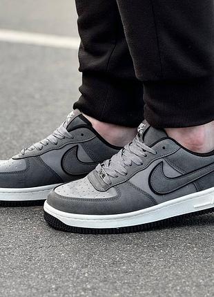Кроссовки кроссовки кроссовки кроссовки nike air force 1 gray кроссовки найм эр форс форсы форсы эир серые серые6 фото