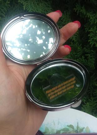 Зеркало дорожное увеличительное в индивидуальной упаковке.отлично на подарок