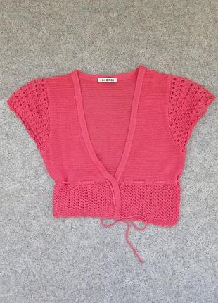 Накидка-болеро george коралловая uk 10