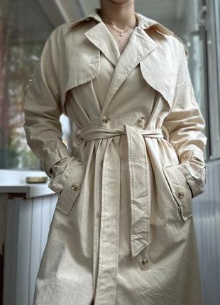 Тренч/плащ prettylittlething новый (с баркой)