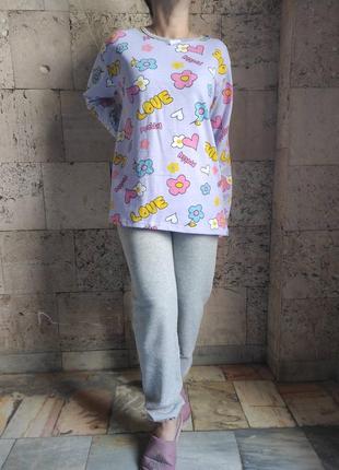 Женская пижама теплая