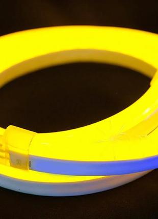 Светодиодный led гибкий неон 2835\120 ip68 12v—жовтый.