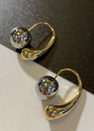 Сережки navette