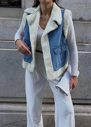 Трендовая жилетка в стиле zara🔥