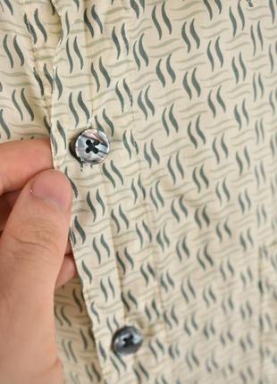 Мужская шелковая рубашка в винтажном стиле silk uomo