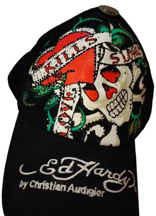 Бейсболка ed hardy2 фото