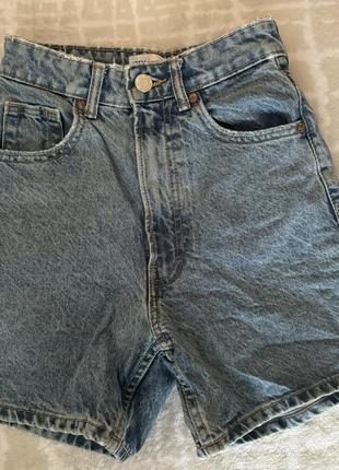 Джинсовые шорты zara