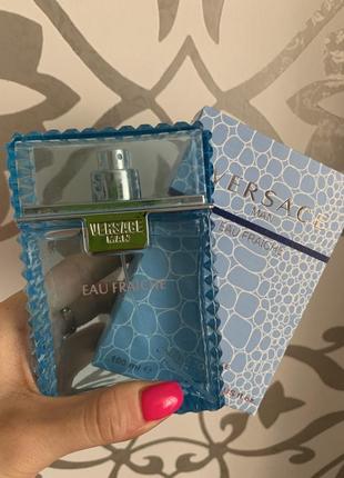 Versace man eau fraiche 100 ml мужская туалетная вода