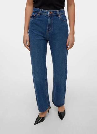 Распродажа! цена только до 9.11! женские синие джинсы vero moda