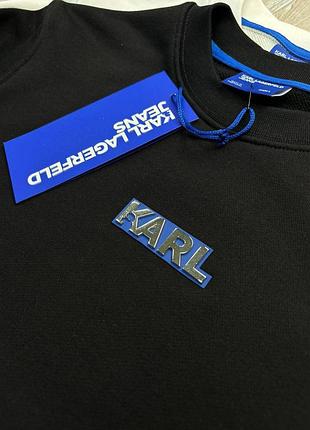 Свитшот karl lagerfeld. женский свитшот (кофта без капюшона)